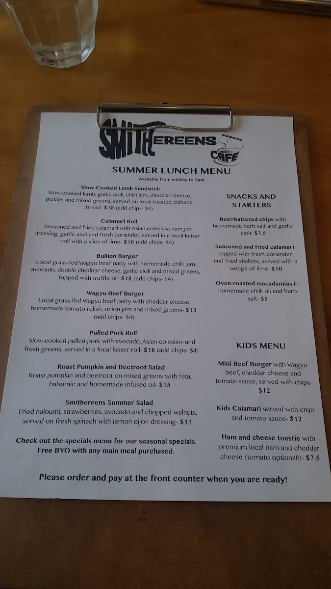 Menu Smithereens-7