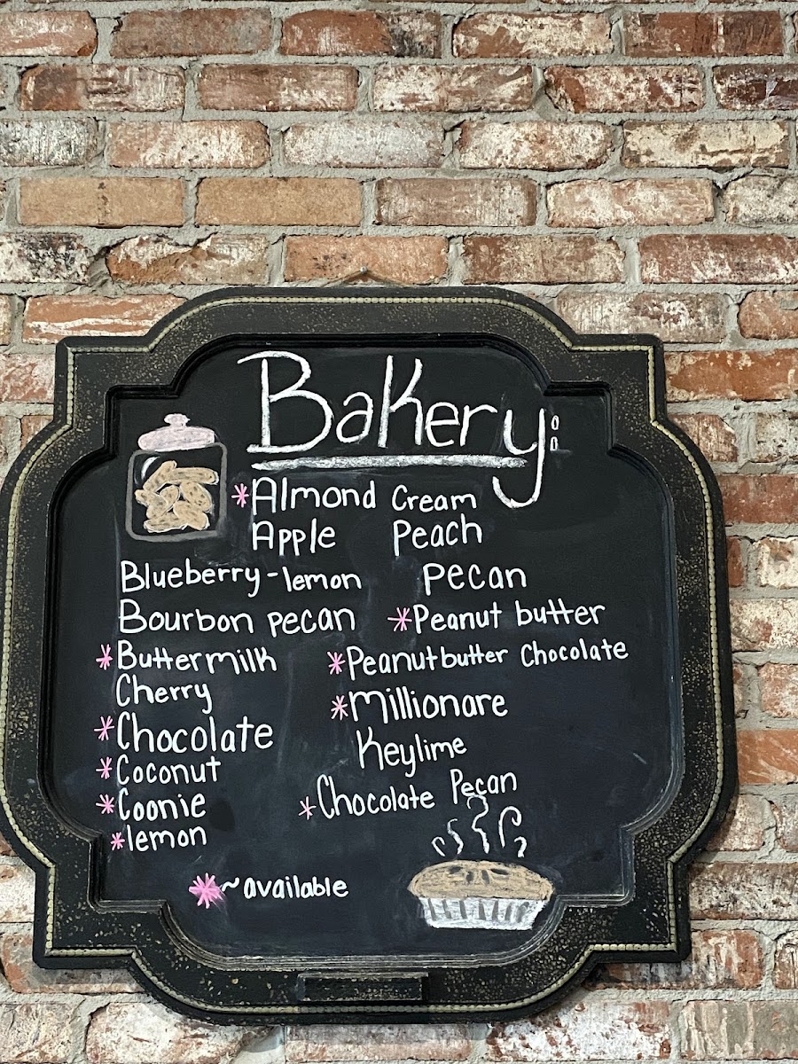 Menu Smitty's Cafe And Bakery-1