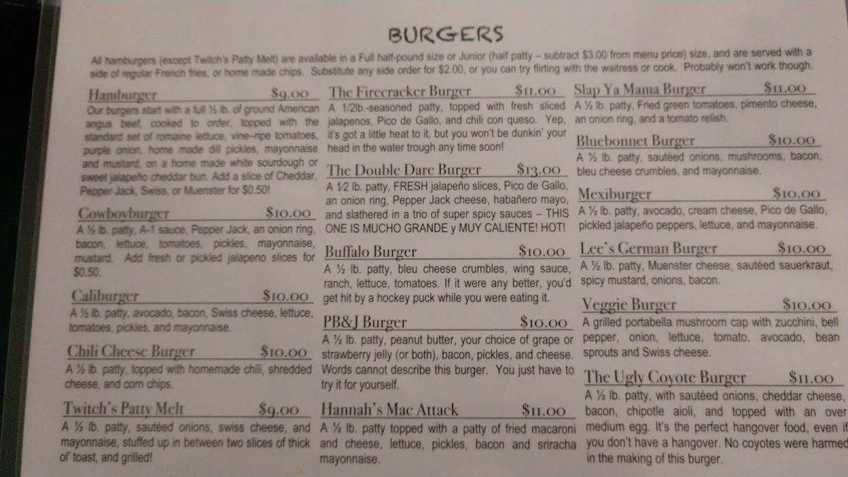 Menu Smitty's Cafe And Bakery-10