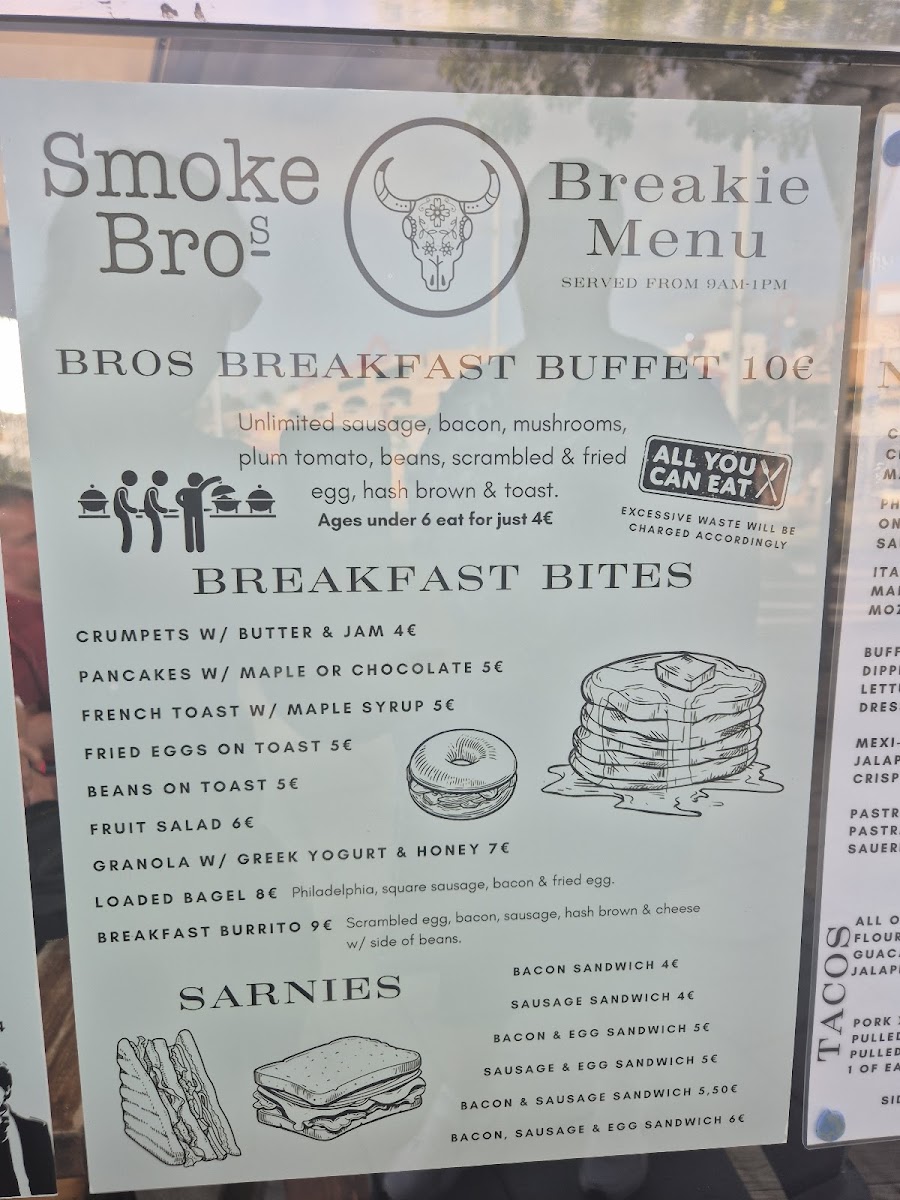 Menu Smoke Bros-3