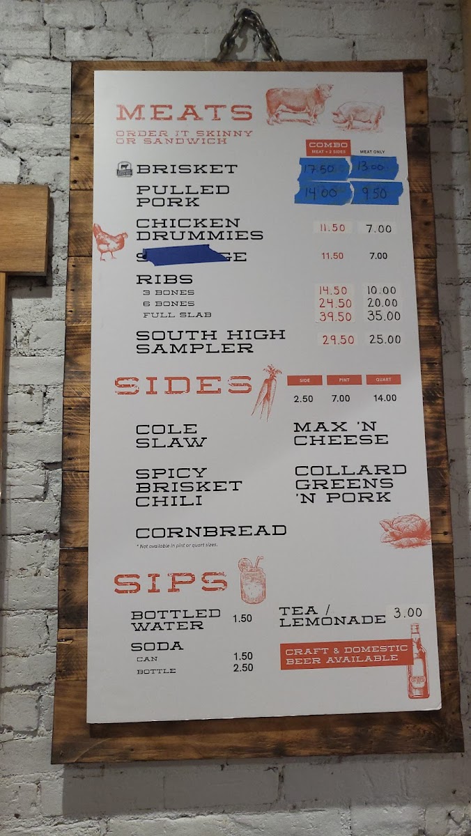 Menu Smoked On High Bbq-2