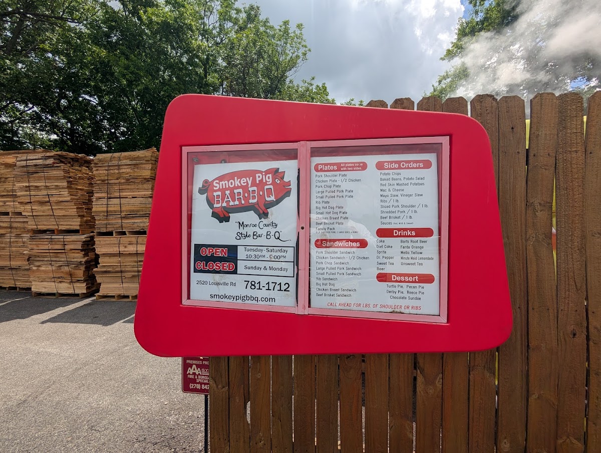Menu Smokey Pig Bar-B-Q-3