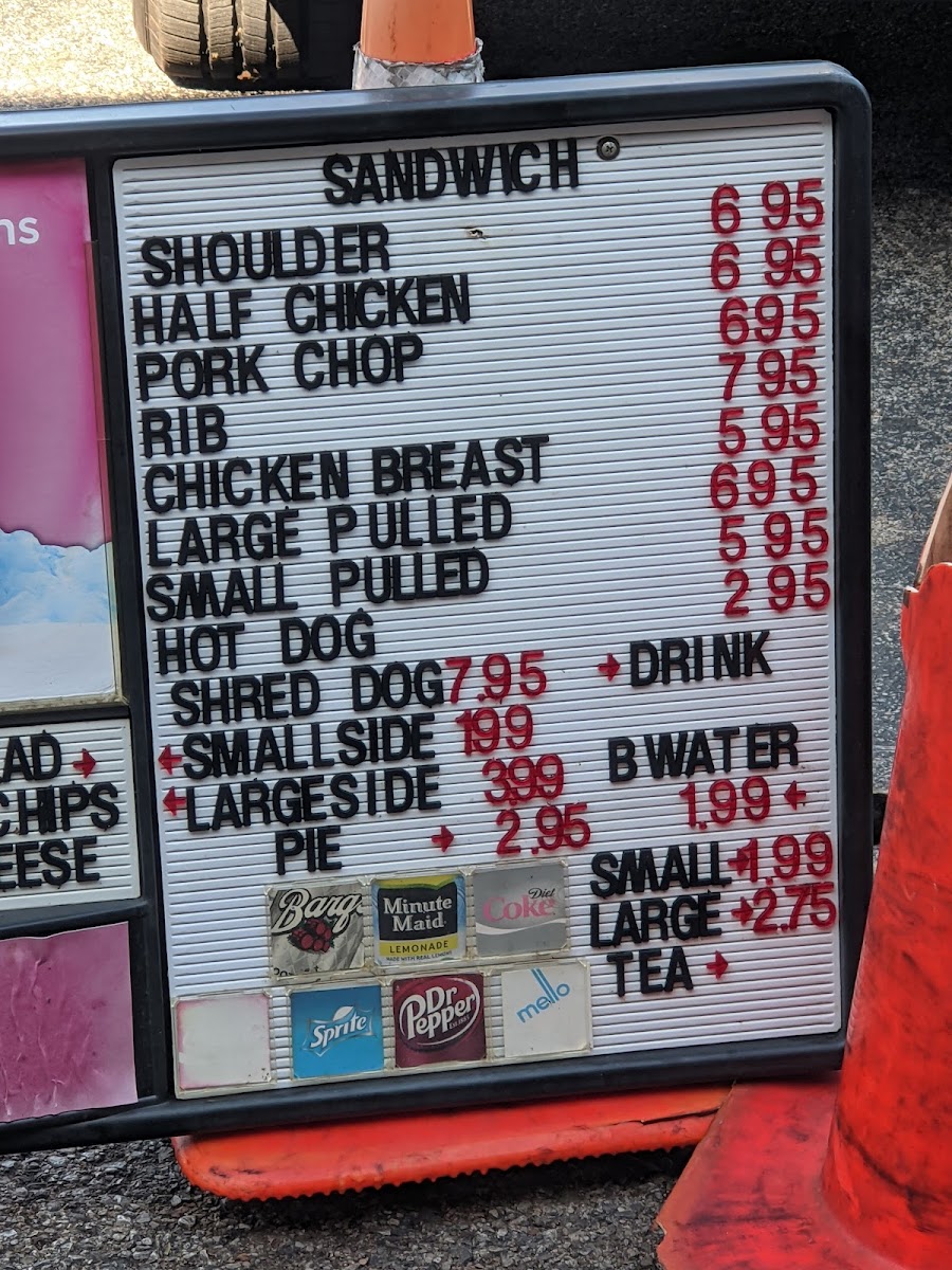 Menu Smokey Pig Bar-B-Q-8