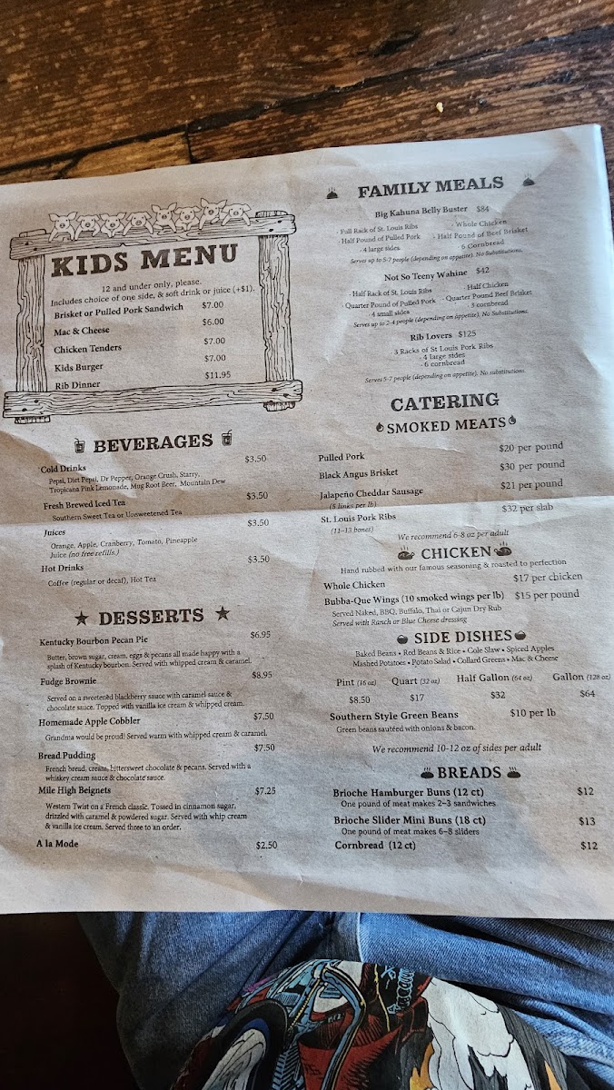 Menu Smokin' Dave's Bbq - Denver-4