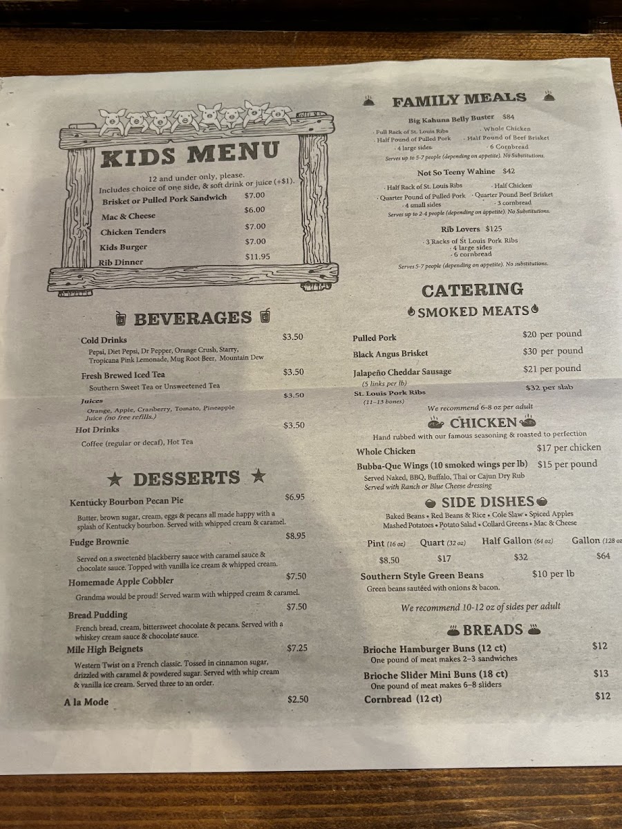 Menu Smokin' Dave's Bbq - Denver-6