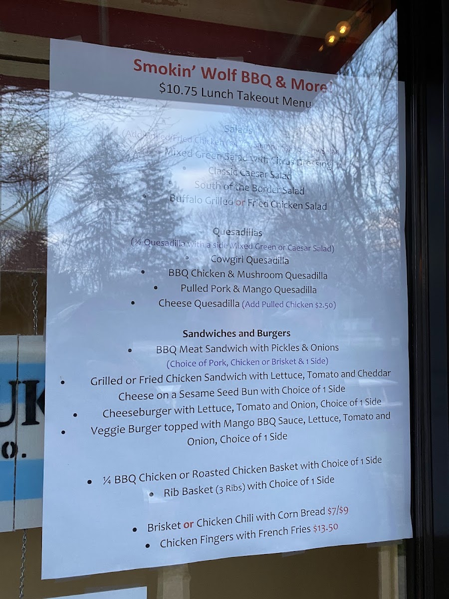 Menu Smokin' Wolf Bbq & More-3