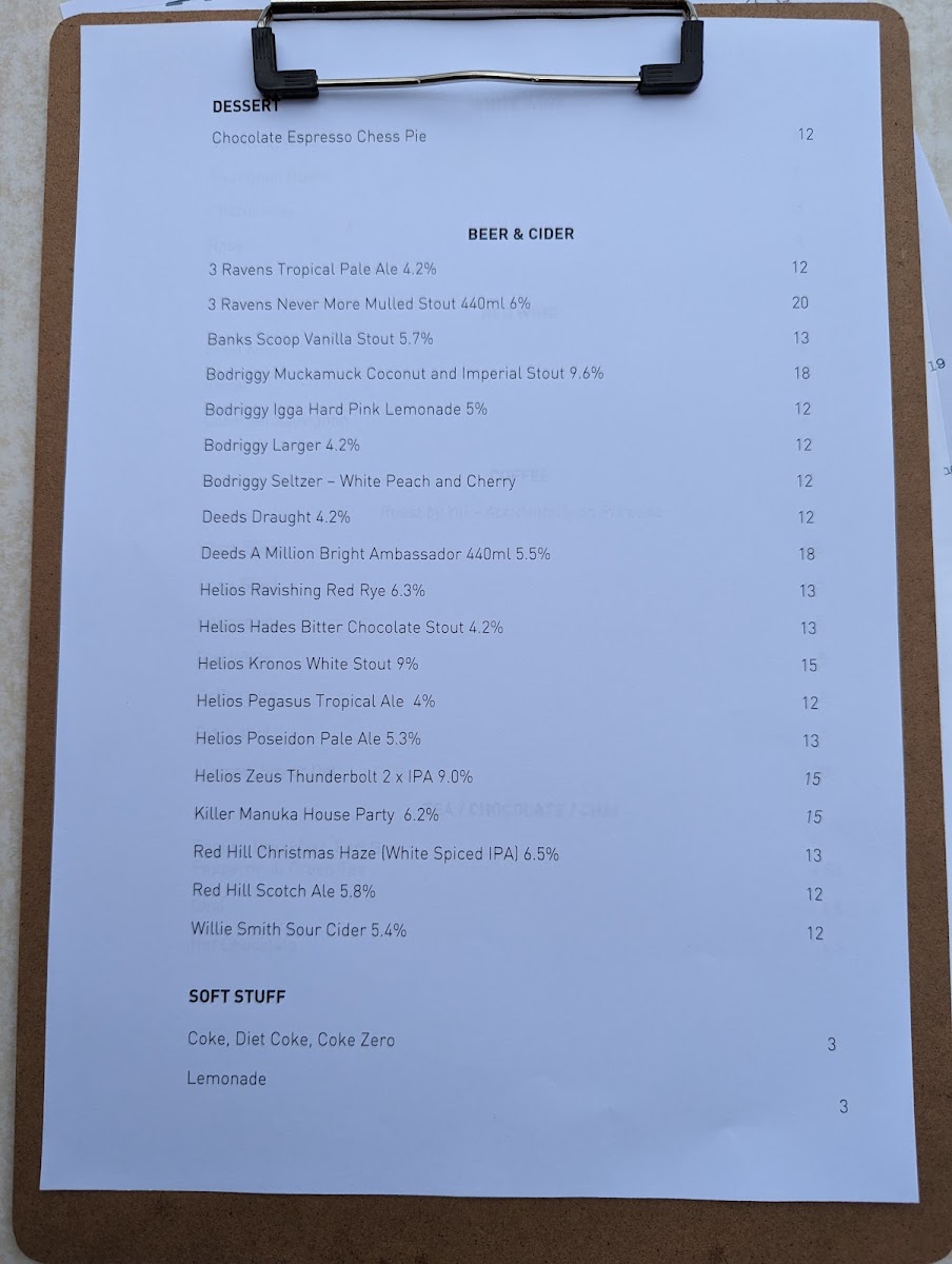 Menu Smoky Mountain Hideaway-5