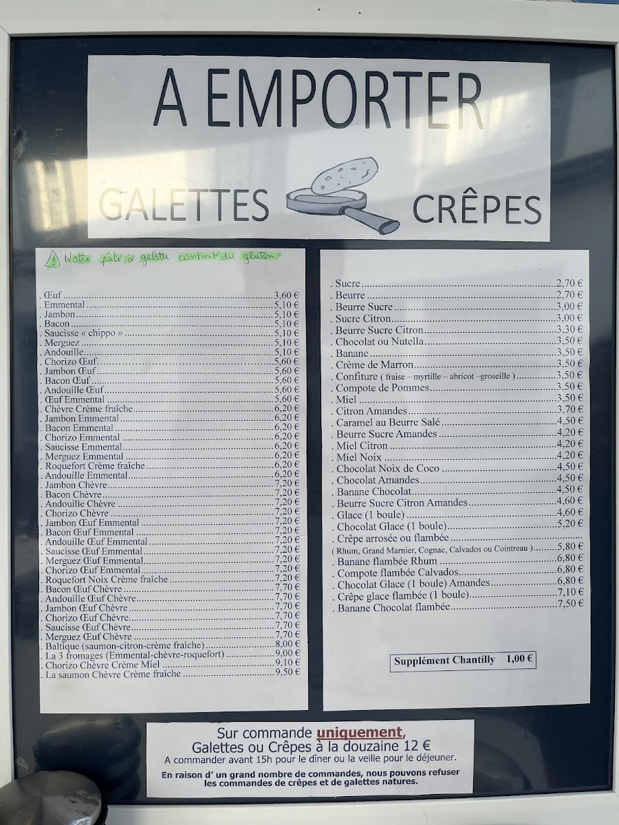 Menu Snack Crêperie Martin-1
