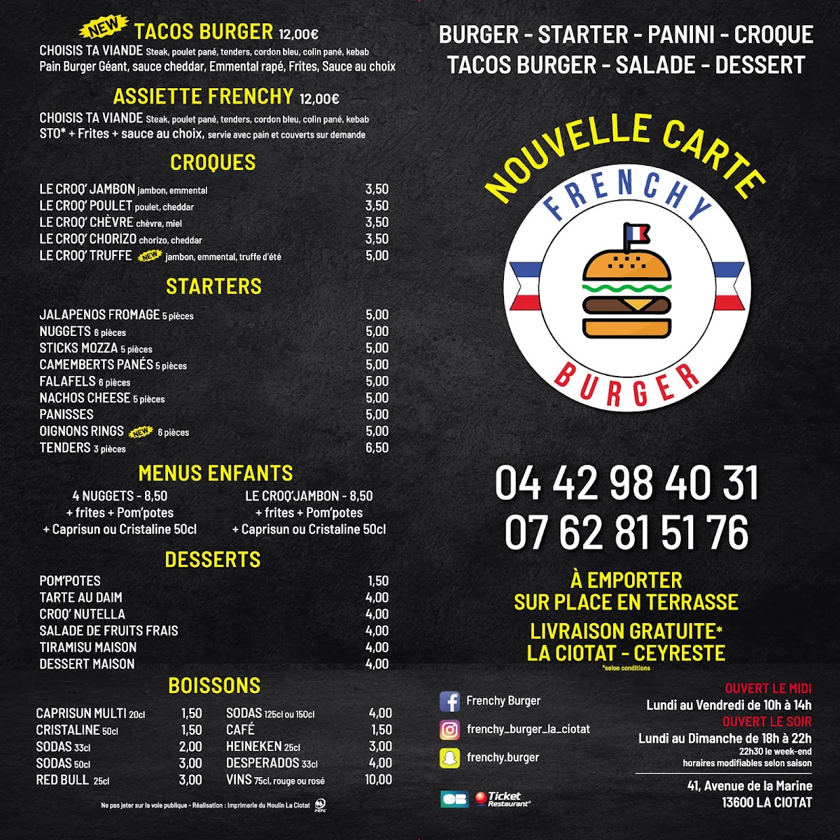 Menu Snack Frenchy Burger-2