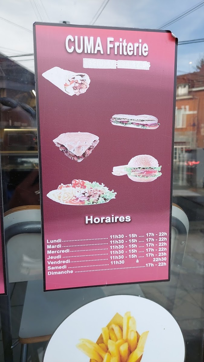 Menu Snack Newcuma Court Snt Etienne-4