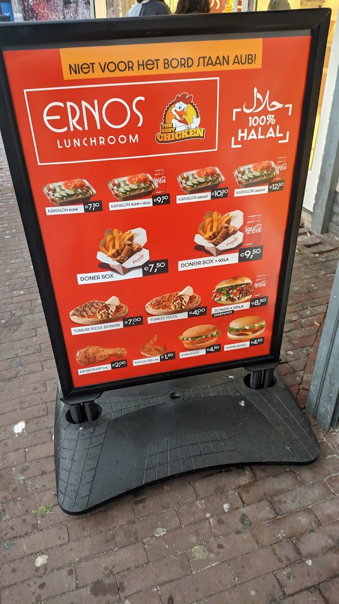 Menu Snackbar Ernos-1