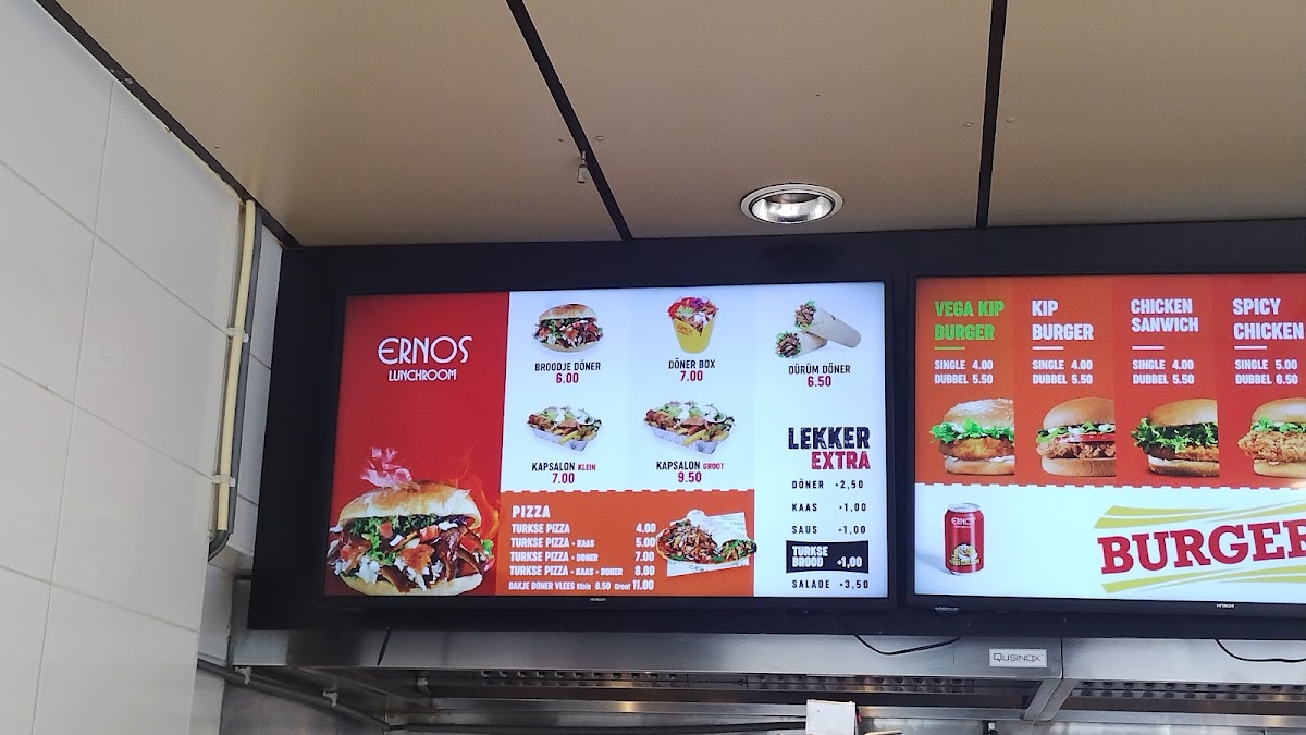 Menu Snackbar Ernos-3
