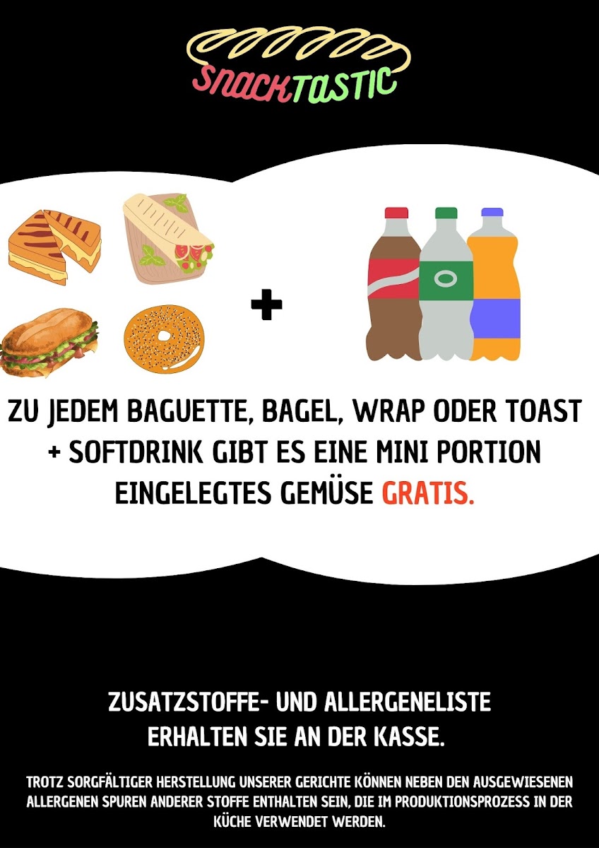 Menu Snacktastic Baguette & Mehr-5