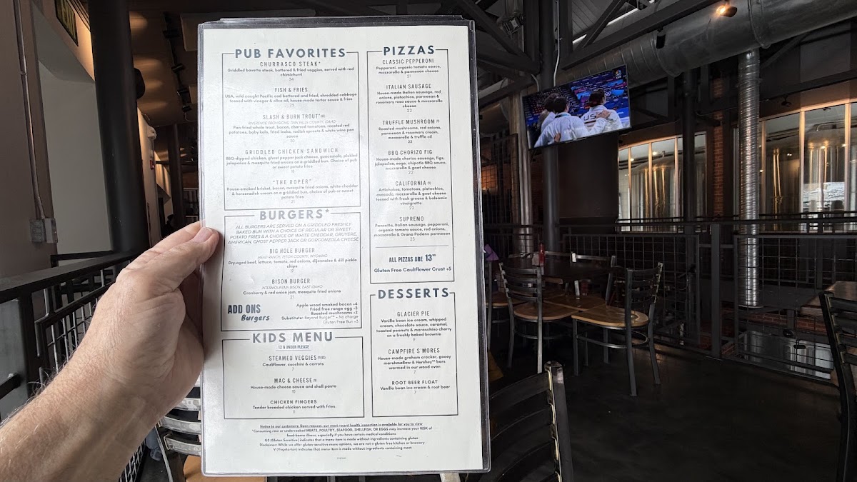 Menu Snake River Brewing-9