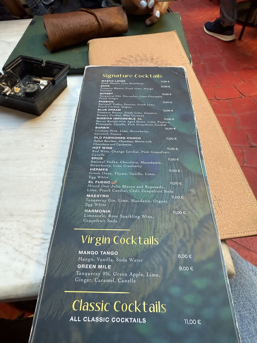Menu Snob Athens Luxury Rooms & Espresso Gastro Bar-4