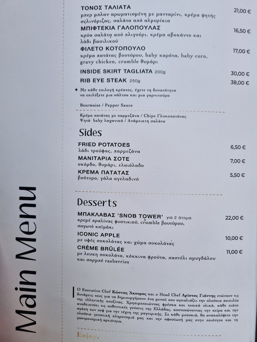Menu Snob Athens Luxury Rooms & Espresso Gastro Bar-6
