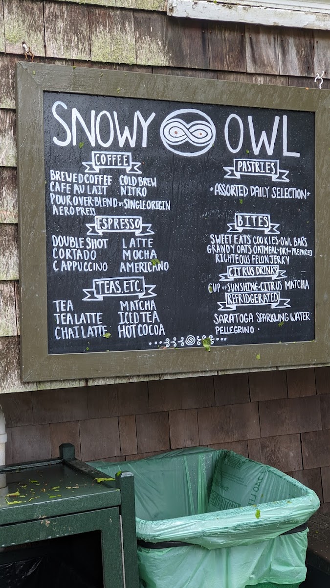 Menu Snowy Owl Coffee Espresso Bar-3