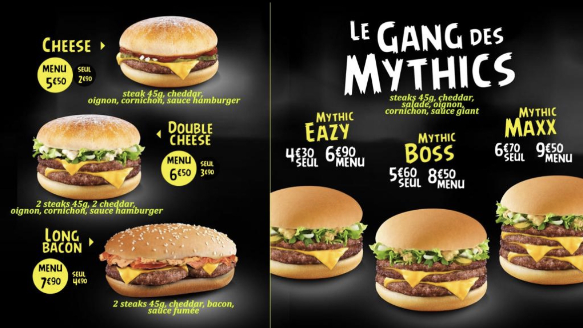 Menu So Drive Burger Marcq En Baroeul-5