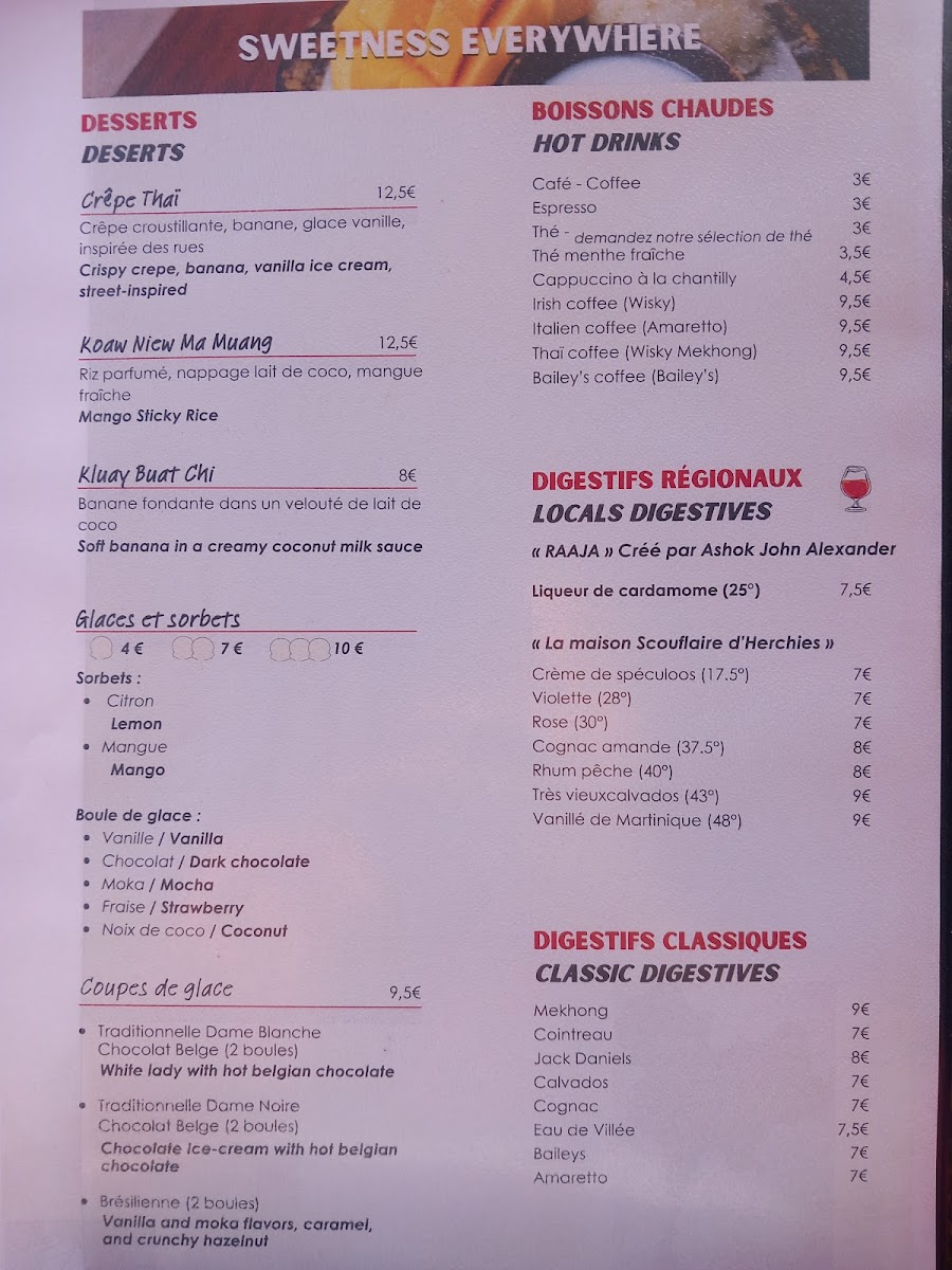 Menu So Thaï Restaurant-1
