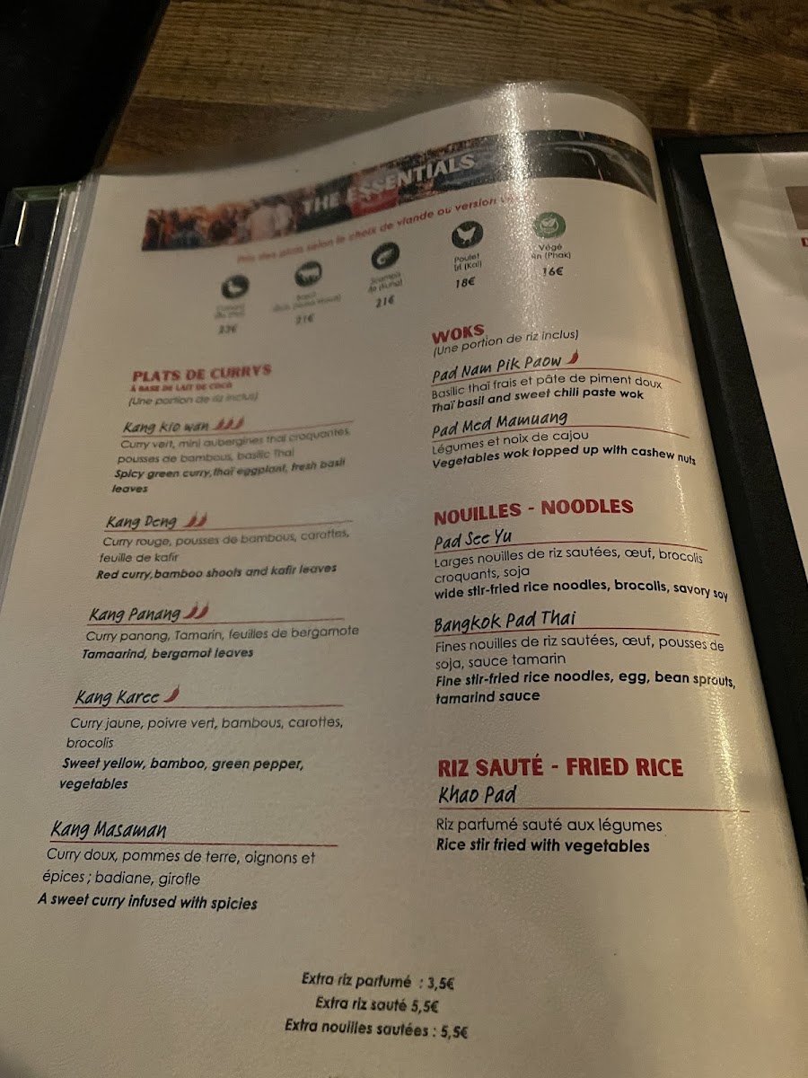 Menu So Thaï Restaurant-5