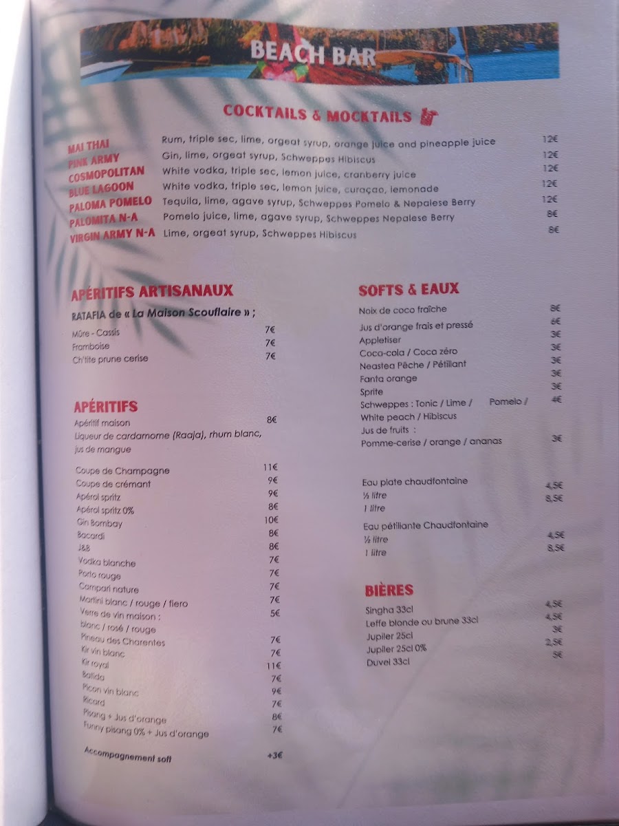 Menu So Thaï Restaurant-7