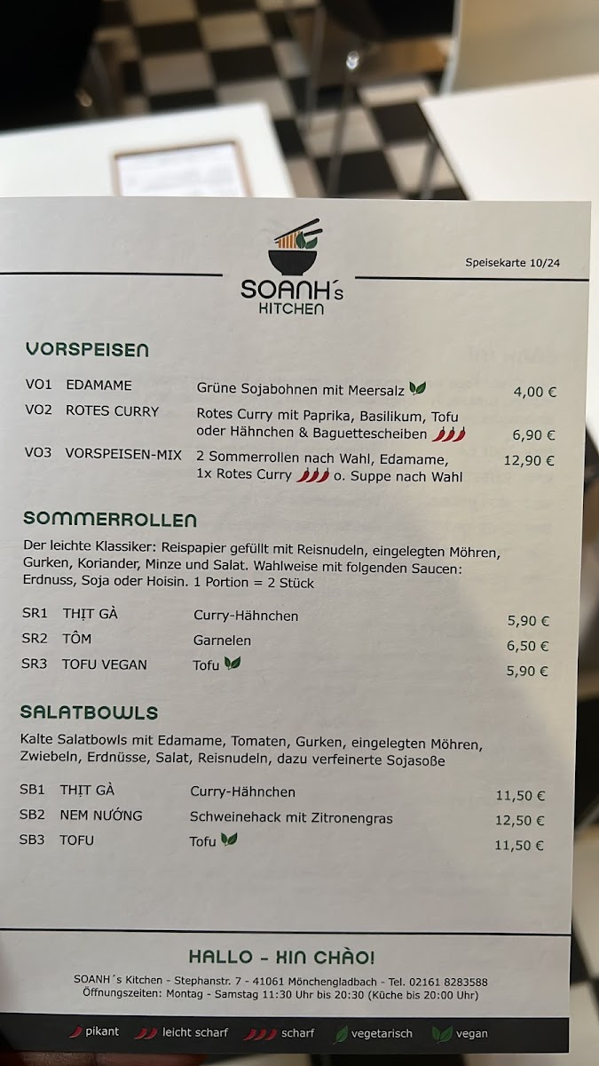 Menu Soanh´s Kitchen-1