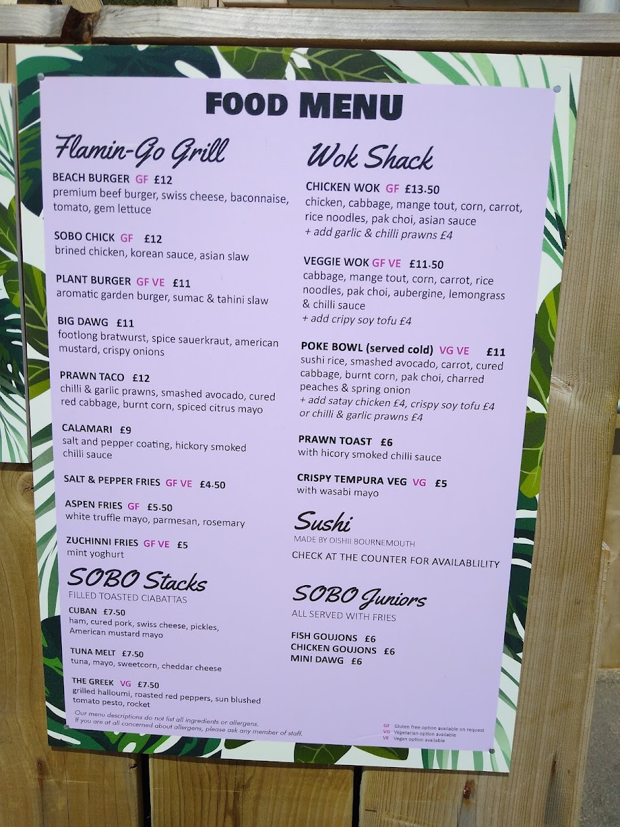 Menu Sobo Beach-10