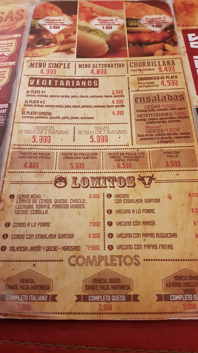Menu Soc Comercial Donde El Buho-1