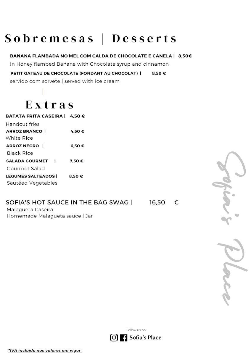 Menu Sofia's Place-7