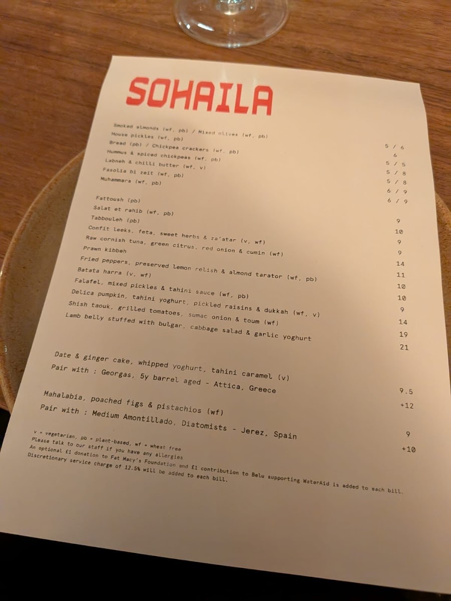 Menu Sohaila-1