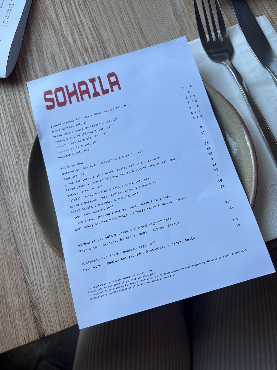 Menu Sohaila-9