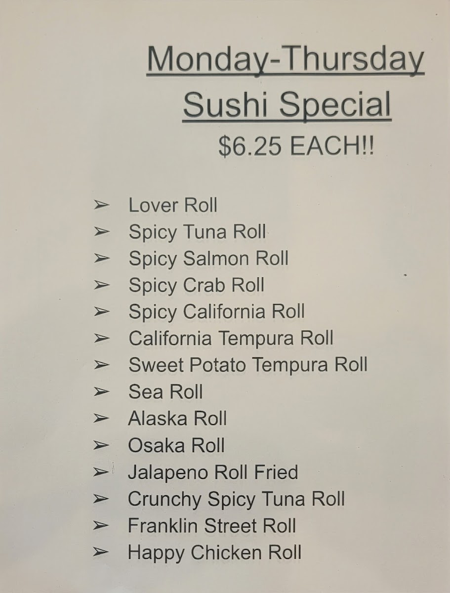 Menu Soho Bar & Grill-6