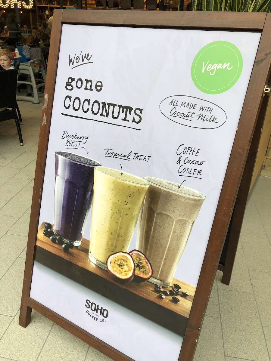 Menu Soho Coffee Swindon Outlet Centre-2