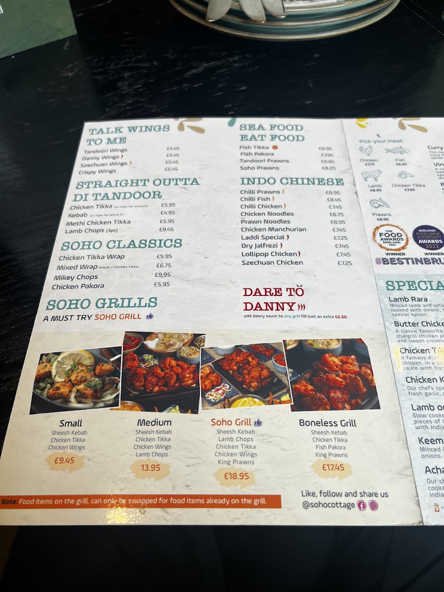 Menu Soho Cottage-8