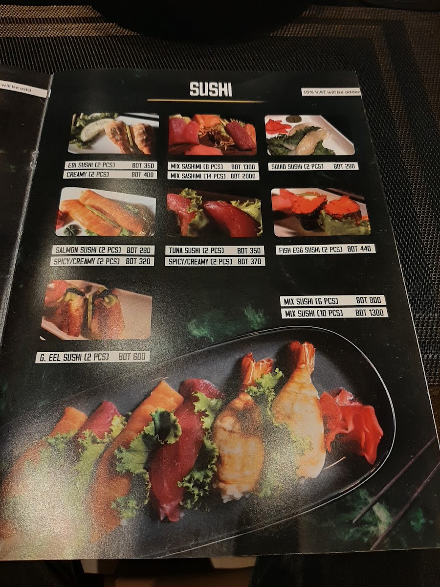 Menu Soho Fine Dining Resturant-1