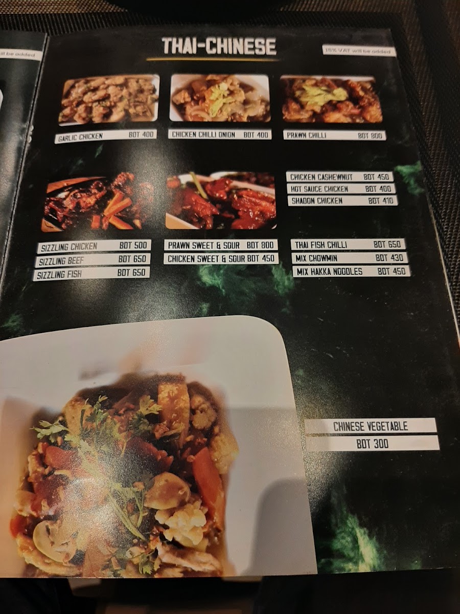 Menu Soho Fine Dining Resturant-2