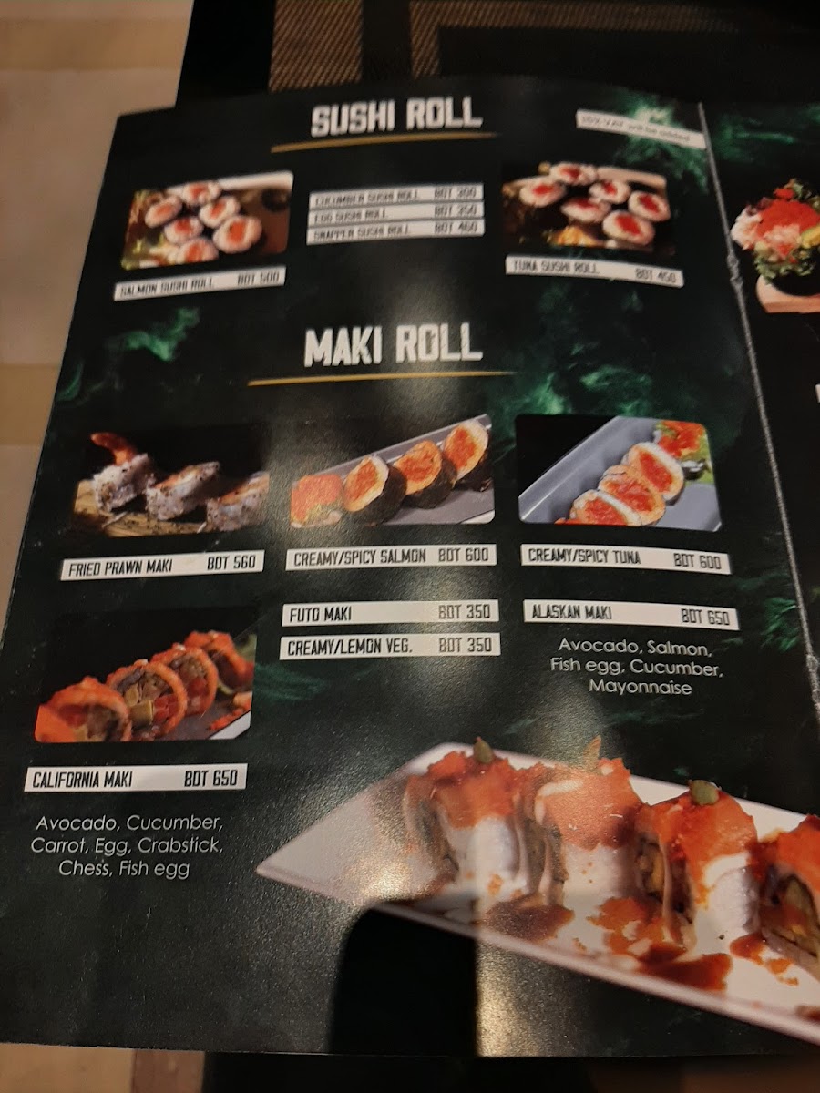 Menu Soho Fine Dining Resturant-4