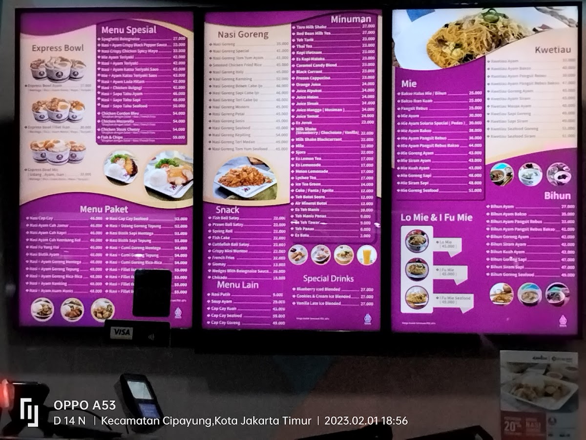 Menu Solaria - Cibubur Square-1