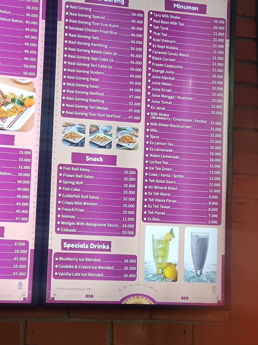 Menu Solaria Mall Of Serang-6