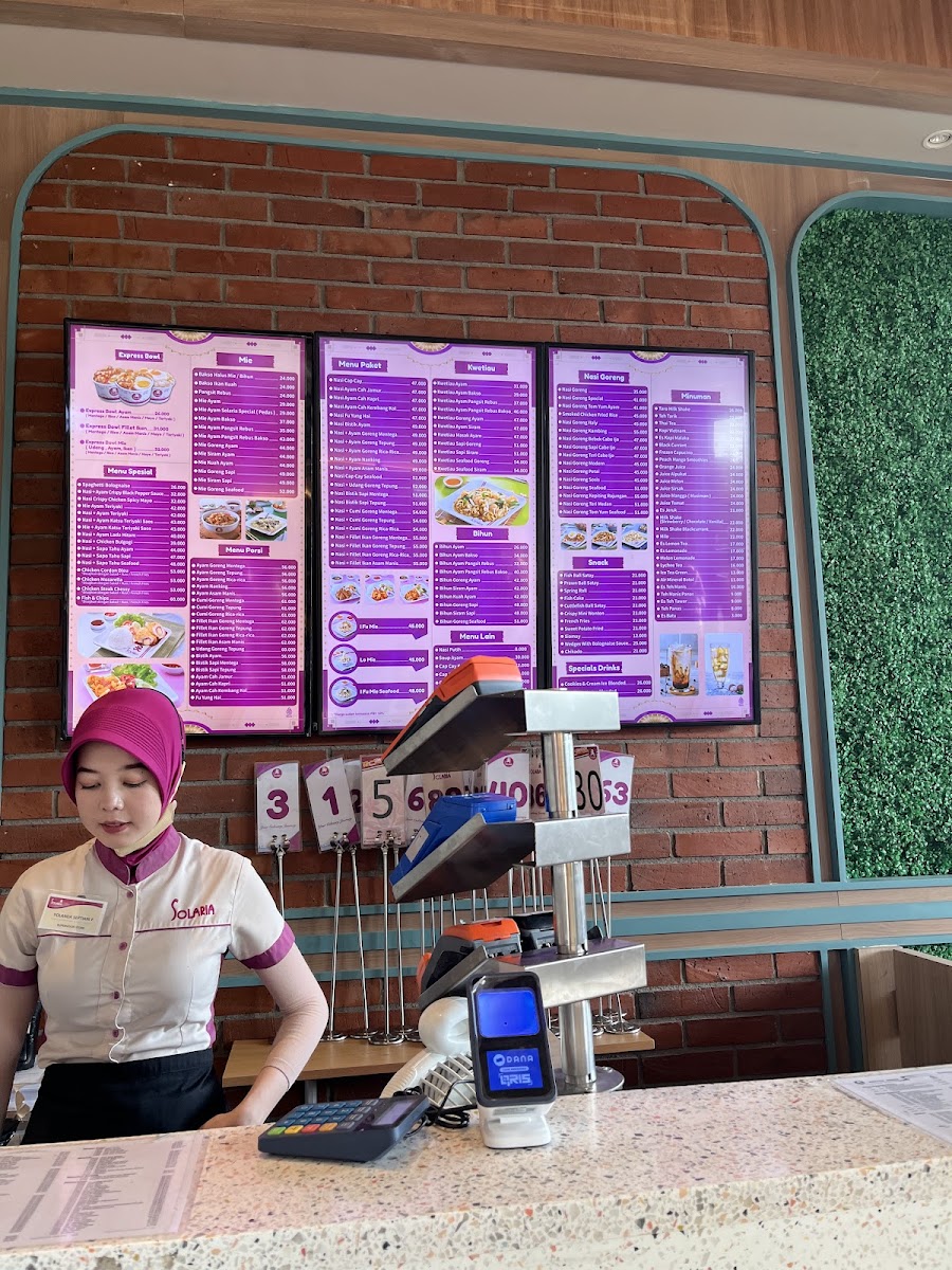 Menu Solaria Mall Of Serang-7