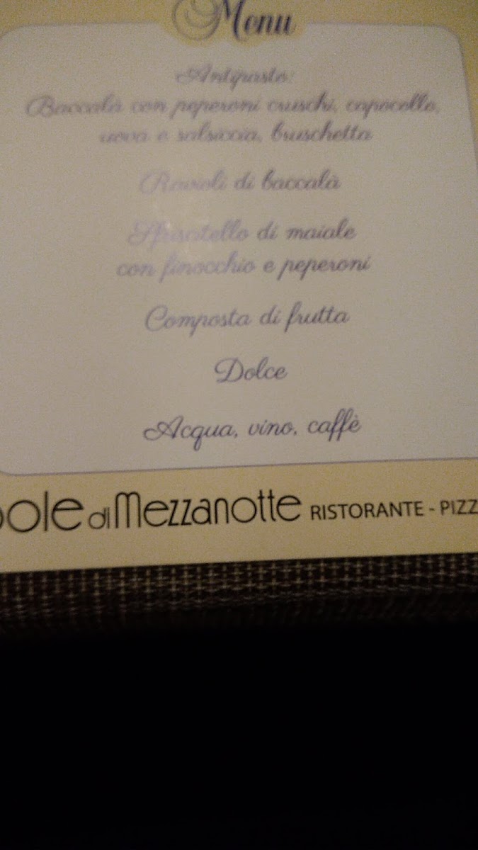 Menu Sole Di Mezzanotte-9