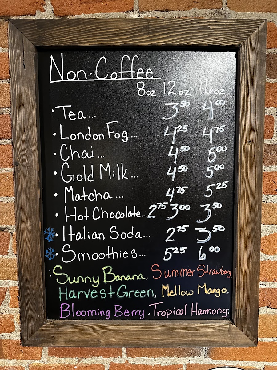 Menu Solid Ground Coffee + Tea-8