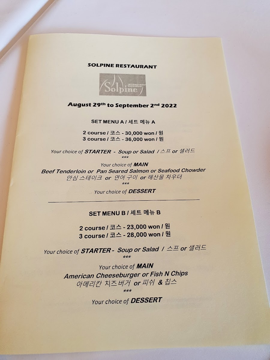 Menu Solpine International Restaurant-3