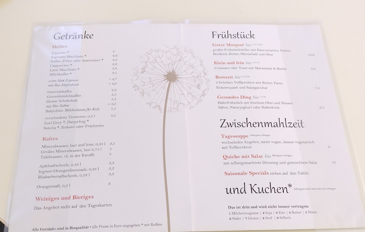 Menu Sommercafé Im Landhausgarten Dr. Max Fraenkel-1