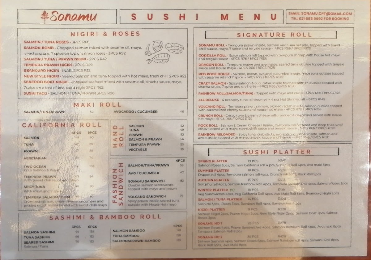 Menu Sonamu-7