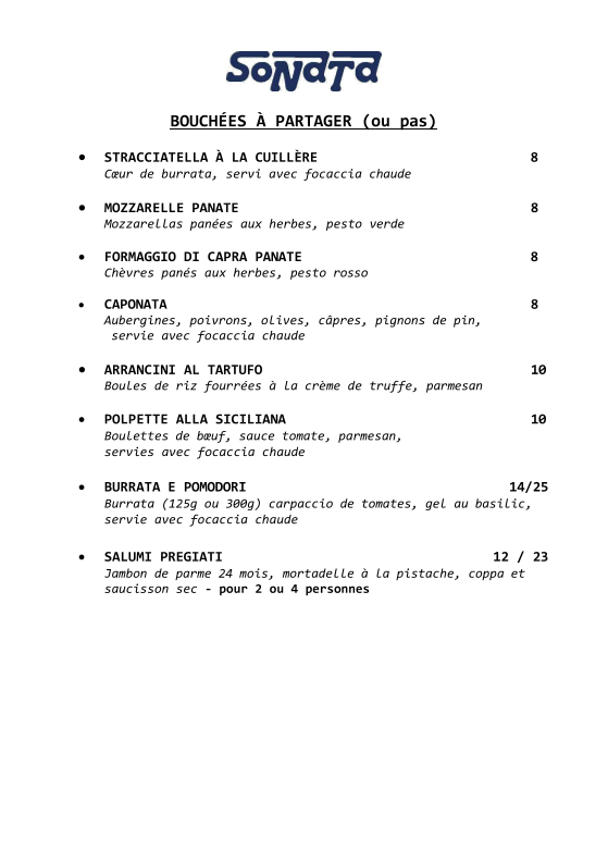 Menu Sonata Pizzeria-5