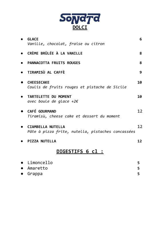 Menu Sonata Pizzeria-7