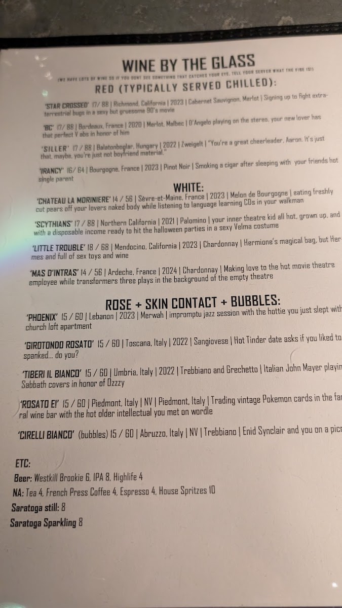 Menu Sonder-2