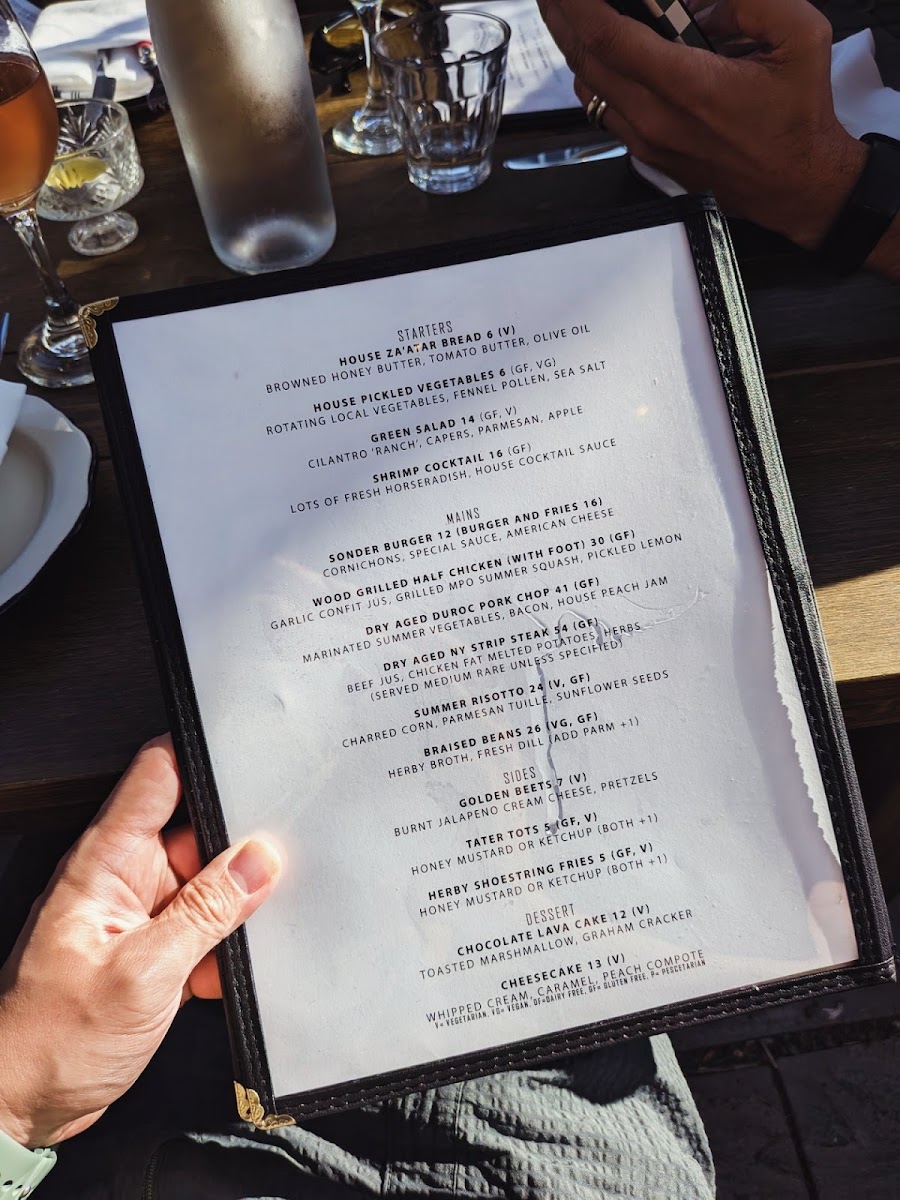 Menu Sonder-3