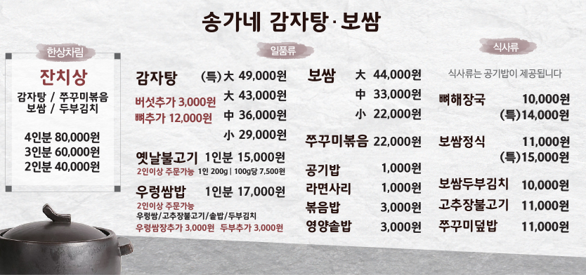 Song-Ga-Ne Gamja-Tang (Pork Back-Bone Stew) 송가네감자탕 본점-4